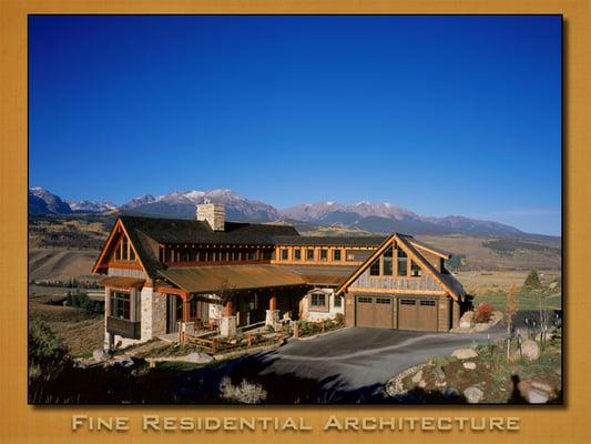 A rustic ranch retreat situated on a ranch property north of Silverthorne, CO. Located on the site for Best Views!