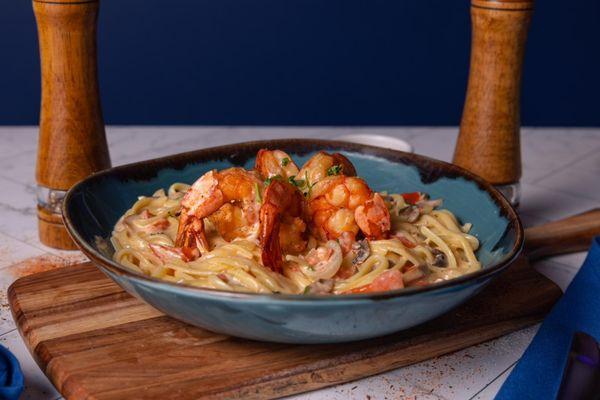 Shrimp Alfredo Pasta