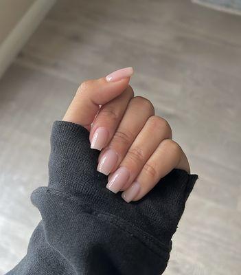 Pink Nude Nails by Mary