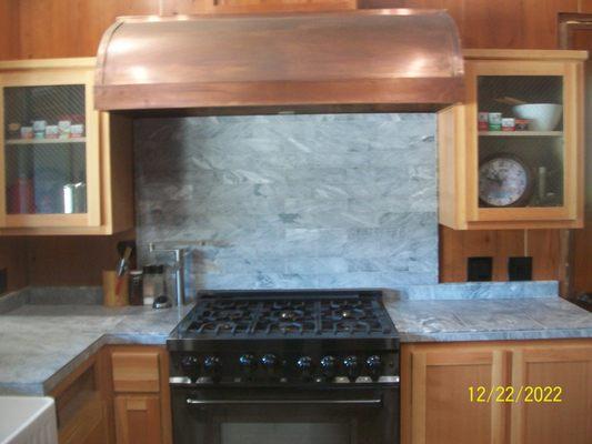 Italian stone in kitchen