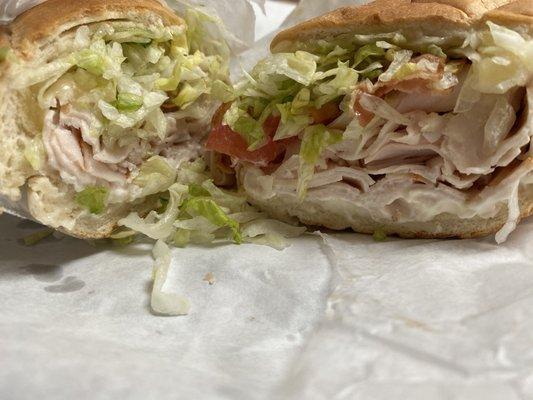 The BEST sandwiches come from Perry's Deli inside Teds Package Store (which means liquor store).