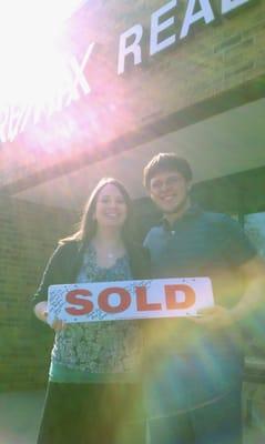 Amanda & Kenny 1st time home owners! New Home in Liberty, MO!