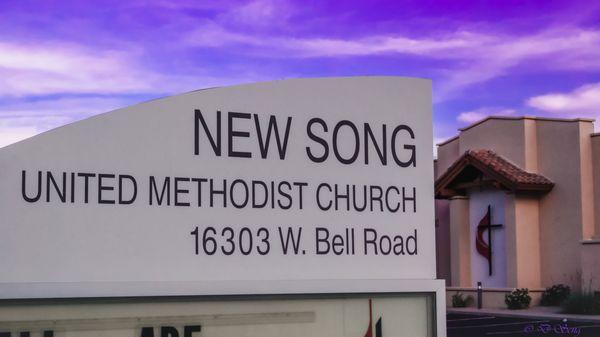 Please join us every Sunday at 10:30 am for worship service.  All are welcome at New Song United Methodist Church in Surprise, AZ.