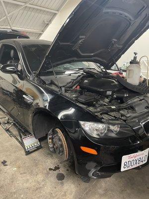 E92 getting some work done