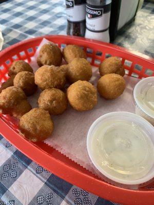 Fried mushrooms