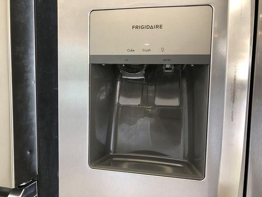 Ice maker and water dispenser.