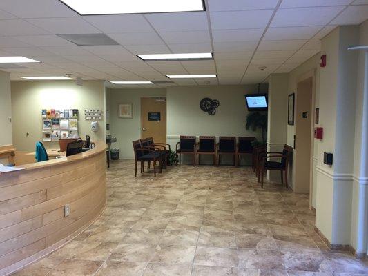 Waiting Room and Front Desk