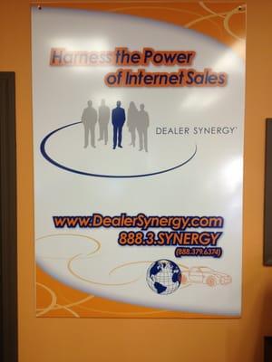 Dealer Synergy poster.