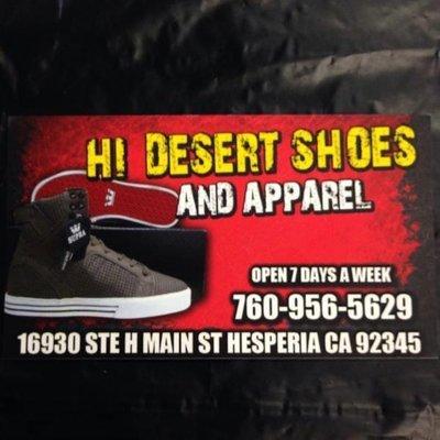 Hi Desert Shoes & Apparel No 2