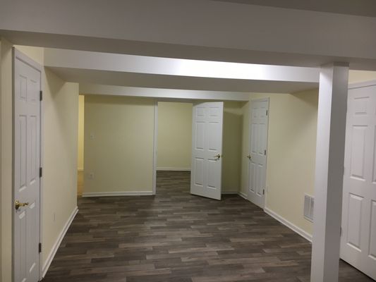 Finished basement