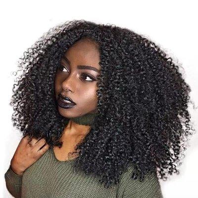 Kinky curl clip in bundles, are the new rave for natural hair women.