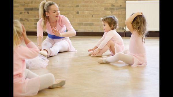 A little peak at one of our unique Baby Ballet class!