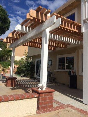 Patio Replacement Termite Damage Repair Pest Control Service Signal Hill, CA