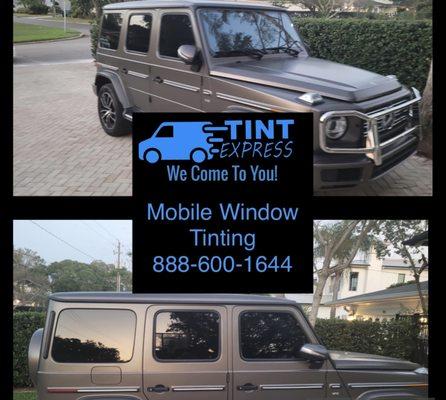 Window tint near me, mobile window tint specialist! We come to you.