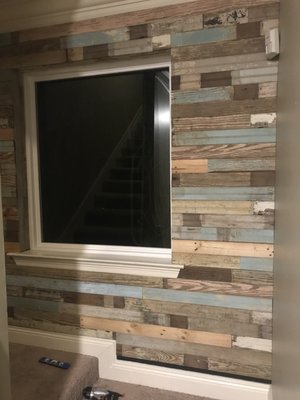 Accent wall