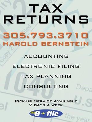 Harold Bernstein Tax Accountant & Advisor