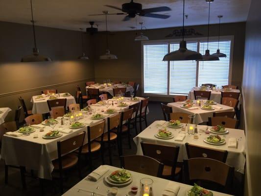 Party Room - Prepped for guest