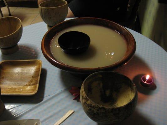 Large kava bowl