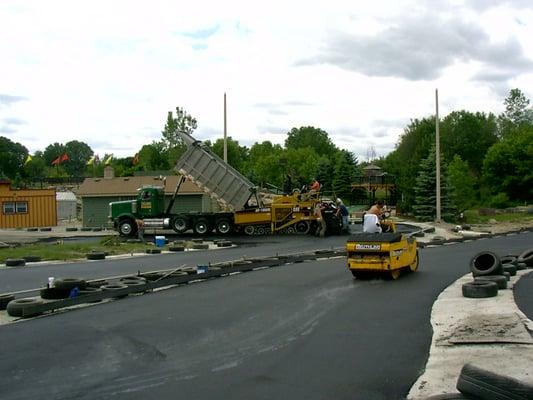 Strange project?  We can do those too!  We've done numerous go kart tracks and tennis courts throughout Michigan!