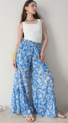 DEBBIE KATZ Josie Fall Print Pant