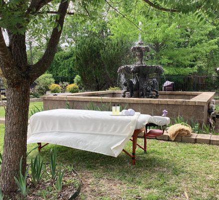 Outdoor and mobile massage available!