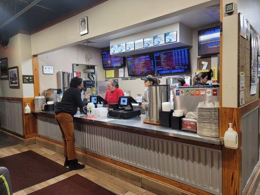 Front counter