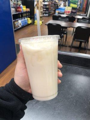 Now selling homemade Horchata! $3 a cup with free refills when you dine in!