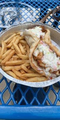 Chicken gyro