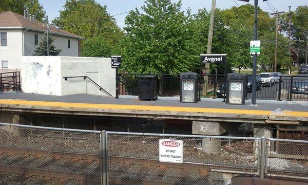 Avenel Train Station.