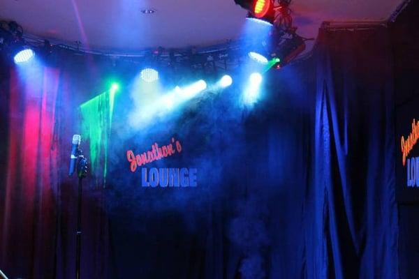 Newly renovated stage to provide our karaoke singers a show room experience.