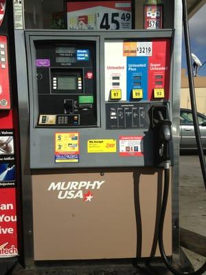 Nice gas pumps