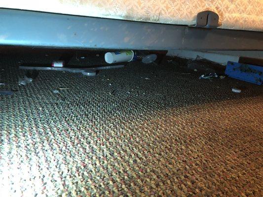 Under the bed