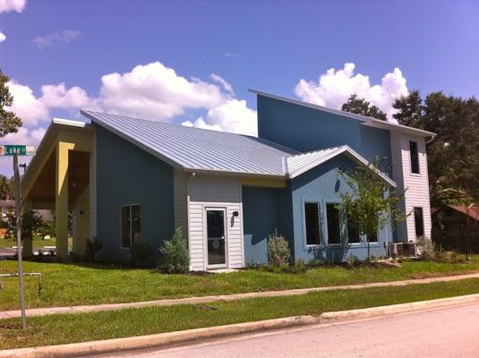 Our school building was built with the kids in mind and finished in August 2014 just before opening.