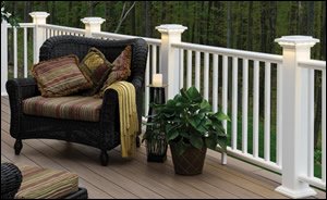 Need High Quality Deck & Porch Rails? Vintage Wood Works carries a wide variety material choices & colors for all your needs!