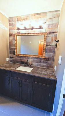 Bathroom remodel