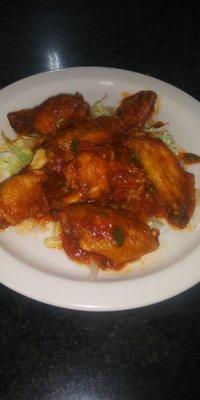 HOT WINGS A LA DIABLA / DEVILED STYLE.