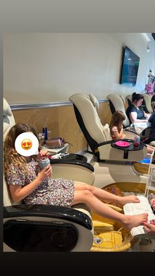 Kid's pedicure