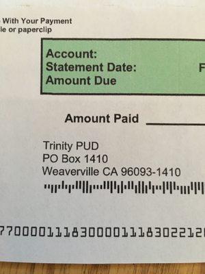 Trinity Public Utilities District