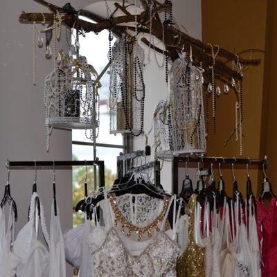 The front of our store: Special Occasion and Prom dresses.