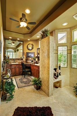 This Master bath is home to a Top Roseville Realtor and Guchi designed and installed it to their complete satisfaction!  5Stars!