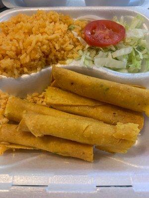 Flautas de Pollo