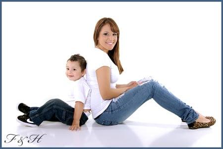 Mother and Son Portraits By F & H Photo Productions