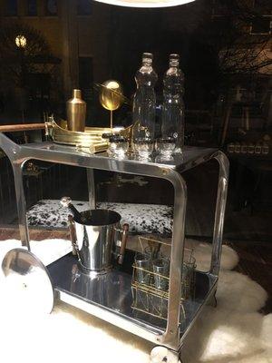 1930's inspired Bar Cart.