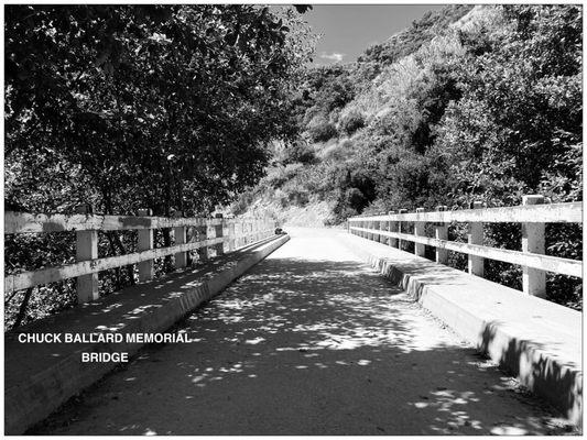 CBM Bridge. Beneath that bridge leads to the waterfalls.