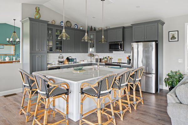 Full Kitchen Renovation and Remodel in Narragansett, South Kingstown, Rhode Island.