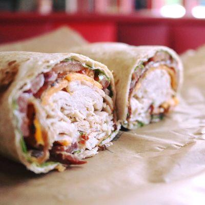 Turkey Bacon Ranch Wrap! #marketfresh