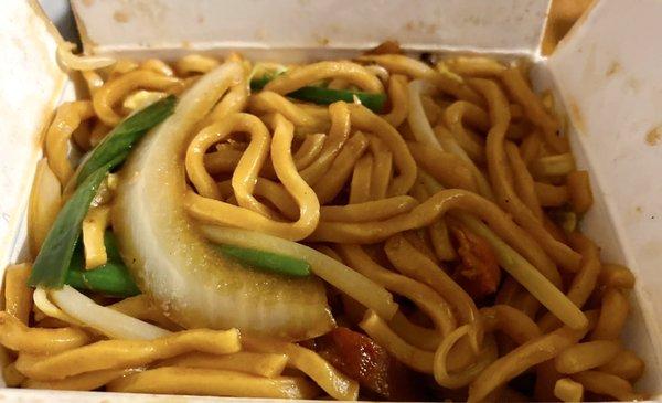 Roast pork Lo mein