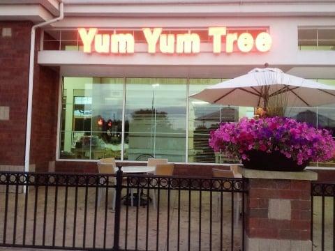 Yum Yum Tree store front Located at the Giant Eagle Market Place Alliance, OH