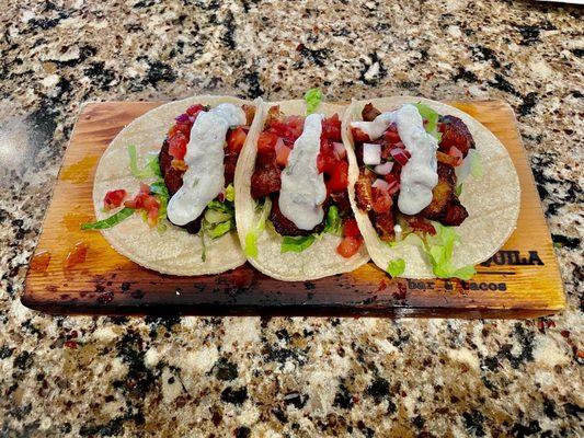 Pork Belly & Sweet Plantain Tacos