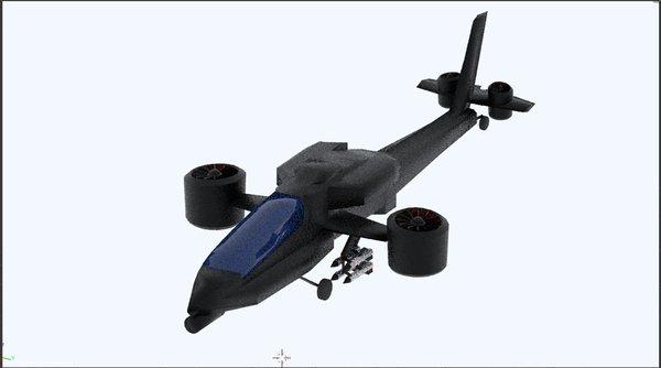 model for concept vehicle